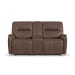Wilson - Power Reclining Loveseat With Console And Power Headrests - Café