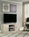 Bellaby - Whitewash - 60" TV Stand w/Fireplace Option