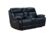 Sandover - Console Loveseat With Power Recline, Power Headrests And Power Lumber - Navy