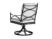Pavlova - Swivel Rocker Dining Chair - White