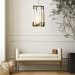 Fretwork - Bench - Brass / White