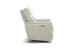 Maryn - Triple Power Zero Gravity Swivel Recliner With Headrest & Lumbar System - Dove