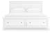 Fortman - California King Panel Storage Bed - White