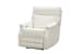 Luca - Power Recliner With Power Recline And Power Forward Adjustable Headrest - White