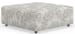 Kellen - Castered Cocktail Ottoman - Morocco