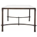 Warring - Iron Coffee Table - Dark Brown