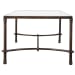 Warring - Iron Coffee Table - Dark Brown