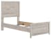 Broachmyn - Twin Panel Bed - Gray
