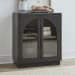 Archway - 2 Door Accent Cabinet - Black