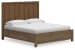 Cabalynn - Light Brown - King Panel Bed With Storage