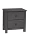 Custom Express - Nightstand 2 Drawers - Graphite