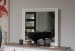 Kingston - Landscape Mirror - Whisper White And Cerused Nutmeg