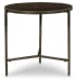 Doraley - Brown / Gray - Chair Side End Table