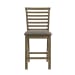 Brook Bay - Upholstered Ladder Back Counter Chair (RTA) - Brown
