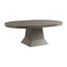 Collins - With 2 Leaves 6 Piece Dining Set Table, Four Chairs & Peyton Sectional Sofa - Gray