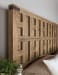 Vineyard Row - California King Panel Bed - Light Brown