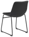 Centiar - Black - Dining Uph Side Chair (Set of 2)