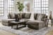 O'phannon - Putty - Left Arm Facing Corner Chaise 2 Pc Sectional