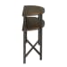 Breckinridge - Demilune Sofa Table - Dark Brown