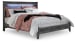 Baystorm - King Panel Bed - Gray