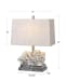 Coral - Sculpture Table Lamp - White
