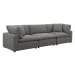 Cloud 9 - 3 Piece Sectional Sofa - Gray