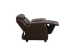 Ewing - Children's Recliner, Push Thru The Arm - Brown