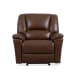 Plush - Power Gliding Recliner With Power Headrest & Lumbar - Tavern Brown
