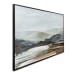 Hillside - Framed Painting - Multicolor