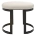 Infinity - Accent Stool - White & Black