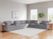 Modmax - 8-Piece Sectional With Storage Consoles - Granite