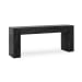 Bristol - Reclaimed Oak 72" Console Table - Black