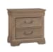Vista - 2 Drawer Nightstand - Natural Oak