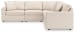 Modmax - Oyster - 5-Piece Sectional