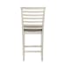 Brook Bay - Upholstered Ladder Back Counter Chair (RTA) - White