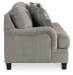 Davinca - Charcoal - 4 Pc. - Sofa, Loveseat, Chair And A Half, Ottoman