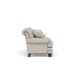 Bay Bridge - Fabric Sofa, Nailhead Trim - Light Gray