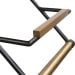 X Marks The Spot - Counter Stool - Black / Gold / White