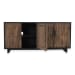 Anton - 4 Door Sideboard - Black/Natural