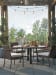 Kilimanjaro - Round Dining Table - Dark Brown / Black