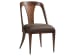 Signature Designs - Beale Low Back Side Chair - Dark Brown