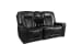 Sanibel - Power Console Loveseat- Wall Prox. Recliner With Power And Power Headrest And Lumbar, Wireless Charger (Layflat) - Black