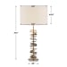 Akoa - Metal Disc Table Lamp - Brass,Gold