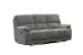 Hooper - Sofa, Manual Recline - Alma-Gray