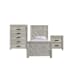 Eleanor - Twin Panel 3 Piece Bedroom Set - White