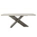 Durant - Console Table - Distressed Gray/Antique White