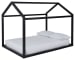 Flannibrook - Black - Full House Bed Frame