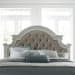 Magnolia Manor - Queen Upholstered Panel Headboard - White
