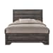 Nathan - Queen Panel Bed - Gray Oak Finish