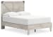 Shawburn - Whitewash - Full Platform Bed With Crossbuck Panel Headboard